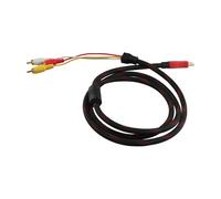 Cpolebev US 5 Pies A 3 Video Audio AV Convertidor Convertidor de Cable para HDTV