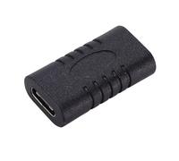 Cpolebev USB 3.1 Tipo C Hembra a Hembra Adaptador Conector De Extensión USB-C para Ordenador Portátil Conversor para Tableta Teléfono