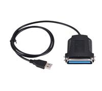 Cpolebev USB A Cable de Adaptador de Impresora Centronics de 36 Paralelo