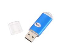 Cpolebev USB Memory Stick Flash Pen Drive U Disk para Pc TV Color: Azul Capacidad: 16Gb