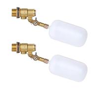 Cpolebev VáLvula de Flotador de 1/2 Pulgada, VáLvula de Flotador de Agua para Llenado AutomáTico de de VáLvula de Flotador de Estanque, para Tanques de Ganado, Acuarios