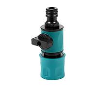 Cpolebev Válvula De Plástico Con Conector Rápido Manguera De Prolongar De Riego De Jardín Agricultura Guarniciones De Tubería De Riego Interruptor Adaptador De Manguera 1 Pieza
