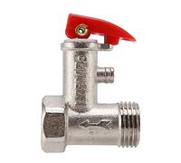 Cpolebev VáLvula de Seguridad de Caldera de Agua EléCtrica de 1/2 PT Socket