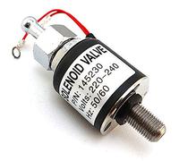 Cpolebev VáLvula Solenoide VáLvula de Coser 94A / 94B Tipo de Botella Solenoide Herraje de Hierro VáLvula Solenoide de Metal MáQuina de Coser Al por