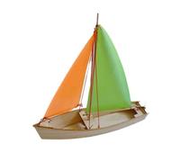 Cpolebev Velero Autopropulsado, Kit de Ensamblaje de Modelo de de Madera, Juguetes de Ensamblaje DIY, Juguetes Hechos A Mano para Niños