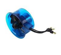 Cpolebev Ventilador con Conductos EDF de 8 Aspas de 45 mm RC 2422 Motor Sin Escobillas 6000KV Serie de Ventiladores con Conductos EléCtricos para Modelos RC Hobby con de Baile