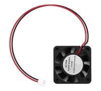 Cpolebev Ventilador de Refrigeracion 40mm x 40mm x 10mm 4010 9 Paletas sin Escobillas CC 12V