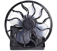 Cpolebev Ventilador Solar con Clip para Gorro Ventilador con Clip Ventilador Solar PequeñO Ventilador EléCtrico Ventilador PortáTil Al Aire Libre