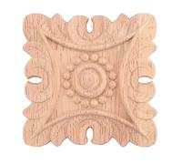 Cpolebev Vintage Sin Pintar De Apliques De Esquina De Madera Tallada Fondo Muebles para El Hogar Decoración De La Puerta del Gabinete De Pared Decoración