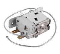 Cpolebev WPF22A 2 Pin refrigeracion termostato de refrigeracion con 30 cm de cable de metal