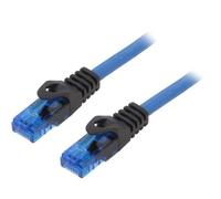 CPP030 Cable de conexión U/UTP 6a alambre Cu azul 30m 24AWG LOGILINK