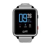 CPR Guardian II - Alarma Personal con botón de Asistencia de Emergencia, rastreador de localización GPS, Llamadas de 2 vías. La próxima generación de protección. Ganador del Premio Queen's (Gris)