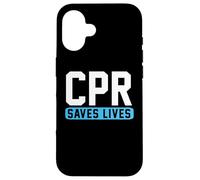 CPR Saves Lives Carcasa para iPhone 16