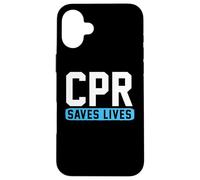 CPR Saves Lives Carcasa para iPhone 16 Plus