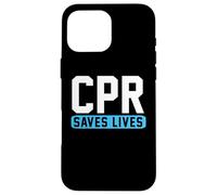 CPR Saves Lives Carcasa para iPhone 16 Pro MAX