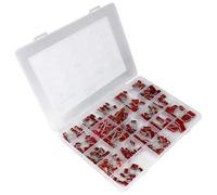 CPROSP 200 Piezas Condensadores Electroliticos, 23 Valor Kit de Condensadores 1nf 10nf 22nf 47uf 330nf 470nf 1uf, Condensador Polipropileno, Componentes Electronicos con Caja