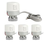 CPROSP 4Píces Actuador Termoeléctrico 230V, Actuador Térmico Thermot M30 x 1.5 NC 4.5mm Carrera para Radiadores de Uelo Radiante