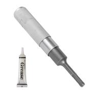 CPROSP Adaptador SDS PLUS a SDS MAX 200mm*30mm, Prolongador SDS con Grasa, para Prolongar la Longitud de Trabajo de las Brocas, Conector para Martillos Perforadores y Herramientas