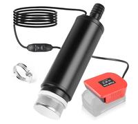 CPROSP Bomba Sumergible Compatible con Batería Einhell 18V (Batería no incluida), 30L/min Bomba de Transferencia, Bomba de Agua Portátil para Aguas Residuales, para Piscina, Jardín, Estanques