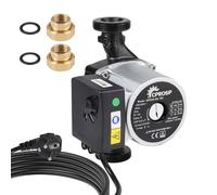 CPROSP Bombas de Circulación de Agua Caliente de 3 Etapas (55-70-100 W), Bomba de Circulaciónvertical 6 Metros de Altura de Bombeo, Bomba de Circulación de Calefacción para Calefacción Central