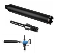 CPROSP Corona de Perforación de Diamante UNC de 1¼ Pulgadas con Adaptador SDS Max, Corona de Núcleo DM 68 mm, L 420 mm, Broca para Perforación en Hormigón, Hormigón Armado, Mampostería y Piedra
