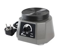 CPROSP Oscilador Dental de Yeso Redondo 220V 100W, Placa Vibratoria Eléctrica de Velocidad Ajustable, Vibrador de Dental Laboratorio, para Mezclar Yeso