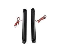 CPTDE Intermitentes LED Para Motocicleta Para Indicadores Para | Soportes Intermitentes De Luz LED Empotrada Frontal De Aluo Para Motocicleta Para Indicadores Para Fatboy FLSTF