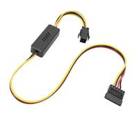 CPU Cable de alimentación de 4 pines para disco duro, cable de extensión de alimentación de 12 V a 5 V con caída de voltaje