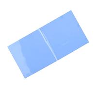 CPU Calor Refrigeración Conductiva Silicona Cojín con Buena Conductividad Calor, 2 unids 100 Mm X 100 Mm X 1 Mm, Ideal para Proyectos de Iluminación LED