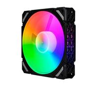 CPU Cooling Fan Quiet Large Air Volume Cool Light Effects Temperature Control ARGB Desktop PC Case C