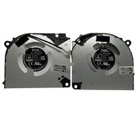 CPU + GPU cooling fan 1pair for Clevo/Gigabyte (12V 1A) DFSCL12E06486S-EP, DFSCL12E16486S-EP