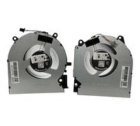 CPU+GPU cooling fans set for HP Victus 16-D 16-E (80W RTX3060, 5 * 8mm conector), NS75C06-20K22, M75727-001, NS75C06-20K21 M75725-001, M84791-001, M84791-001, 01 M5. 4776-001 (no para versión de 60 W)