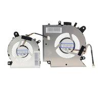 CPU GPU Fan Cooler, Ventilador de Repuesto para MSI Katana GF66 Pulse GL66 PABD08008SH N459 MS-1581 Congelador de Aire para Carcasa de Ordenador (CPU+GPU)