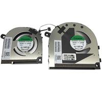 CPU & GPU Graphics Cooling Fan N09634-001 & N09635-001, EG50060S1-C610-S9A, DC280011TS0, EG50040S1-CT00-S9A, DC280011US0, Replacement for HP ENVY XX 360 g. 5-EW 15-EY 15T-EW 15Z-EY