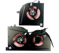 CPU + GPU Ventilador de refrigeración para MSI GS63 GS63VR 6RF 6RF-001US 7RF 7RF-212UK GS73 GS73VR 6RF 6RF-005CA 7RF 7RE-004CN 7RG 7RG-026RU 7RG-039NL MS-16K2 MS-17B MS-17B MS-17B 7B1 BS. 5005HS-U2F1 BS5005HS-U2L1