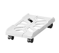 CPU Stand Cart - Mobile Computer Holder, Ventilated Rolling Floor Rack, Under Desk Towerr Stand, Adjustable Computer Cart Accessories, Durable Steel Construction | Office Desk Arrangement, Classroom