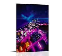 CPXBLHHW Call of The Night - Póster de anime clásico de anime para pared, pintura decorativa para dormitorio, 20 x 30 cm, estilo marco