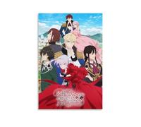 CPXBLHHW Lienzo decorativo con texto en inglés «May I Ask for One Final Thing» de anime popular, pintura decorativa para dormitorio, 30 x 45 cm, estilo sin marco