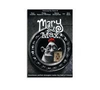 CPXBLHHW Mary And Max - Póster de anime clásico de anime para pared, pintura decorativa para dormitorio, 30 x 45 cm, estilo sin marco