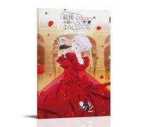 CPXBLHHW May I Ask for One Final Thing - Póster de anime clásico de anime popular para pared, pintura decorativa para dormitorio, 60 x 90 cm, estilo marco