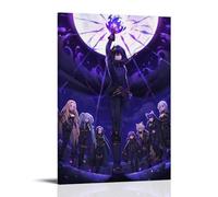 CPXBLHHW The Eminence in Shadow - Póster de anime clásico popular para pared, pintura decorativa para dormitorio, 20 x 30 cm, estilo marco