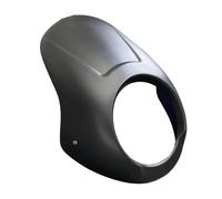 CPXCTZFZUB Deflector de Parabrisas Motocicleta para Benda 302 C V302C Parabrisas De Motocicleta Faro Máscara Luz Pantalla Cubierta Lámpara Delantera Carenado(Matte Black)