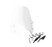 CPXCTZFZUB Deflector de Parabrisas Motocicleta para Benda Chinchilla 350 Parabrisas De Motocicleta Máscara Luz Cubierta Lámpara Frontal Carenado