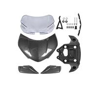 CPXCTZFZUB Deflector de Parabrisas Motocicleta para Triumph Speed Triple 1200 RS 2021-2024 Cubierta De Faro Parabrisas Deflector Viento Capó Delantero