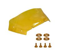CPXCTZFZUB Deflector de Parabrisas Motocicleta Parabrisas Ondulado con Tornillos para Harley Touring CVO 121 117 Road Glide ST FLTRXSE 2023-2024(Yellow)