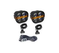 CPXCTZFZUB Para BMW R1200GS/ADV K1600 R1100GS Luz Antiniebla LED Para Motocicleta Lámpara De Conducción Auxiliar Faro Delantero Moto(Light B with wire)