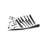 CPXCTZFZUB Para BMW X5 X6 F15 F16 2014-2018 Panel De Consola Central Tira Puerta Interior Embellecedor Cubierta Pomo Cambio Accesorios Molduras interiores coche