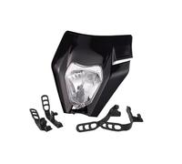 CPXCTZFZUB Para EXC EXCF SX XC 125 150 250 350 450 Placa De Faro LED Motocross Dirt Pit Bike Moto Enduro Máscara Motocicleta Faro Delantero Moto(X)