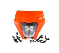 CPXCTZFZUB Para EXC EXCF SX XC 125 150 250 350 450 Placa De Faro LED Motocross Dirt Pit Bike Moto Enduro Máscara Motocicleta Faro Delantero Moto(B)