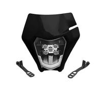 CPXCTZFZUB Para EXC MX SX Wick Placa De Faro LED Motocicleta Carenado Para Enduro Piezas Moto Cross Supermoto Faro Delantero Moto(Z)